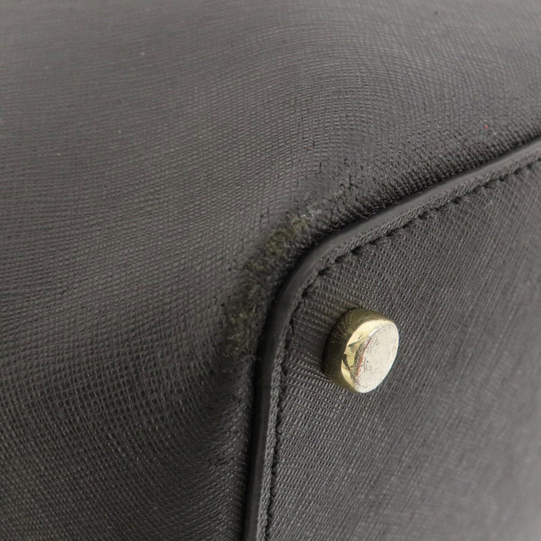 Kate Spade Tote Bag leather black logo