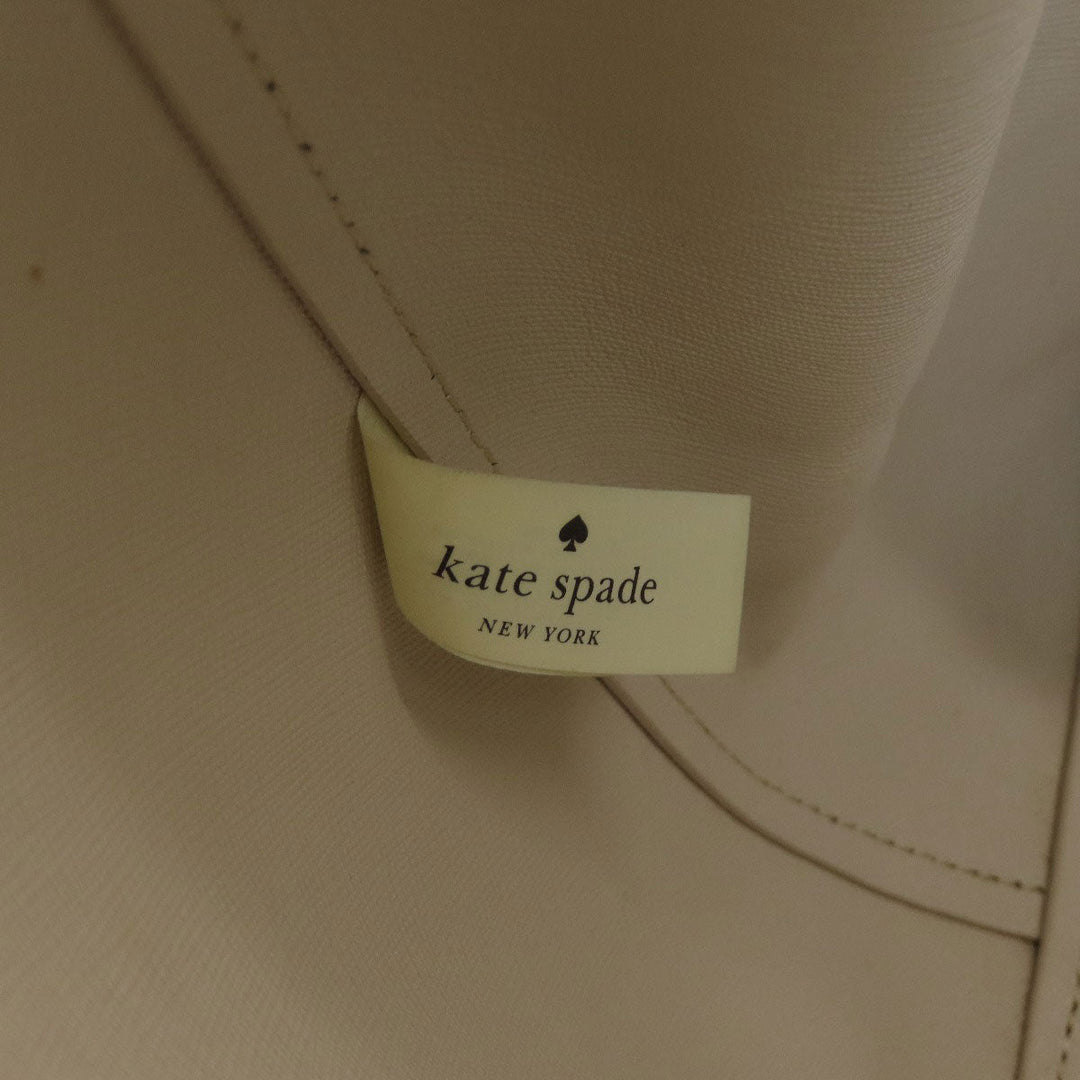 Kate Spade Tote Bag leather black logo