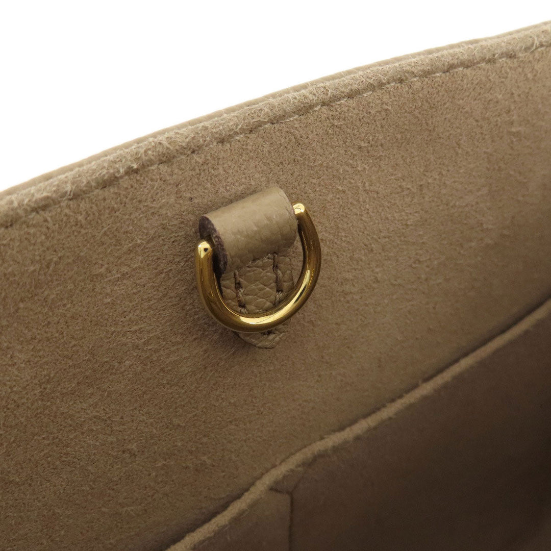 LOUIS VUITTON Handbag M45779 Ann Platt beige On the Go PM Tourtrail Crme Women Used Authentic