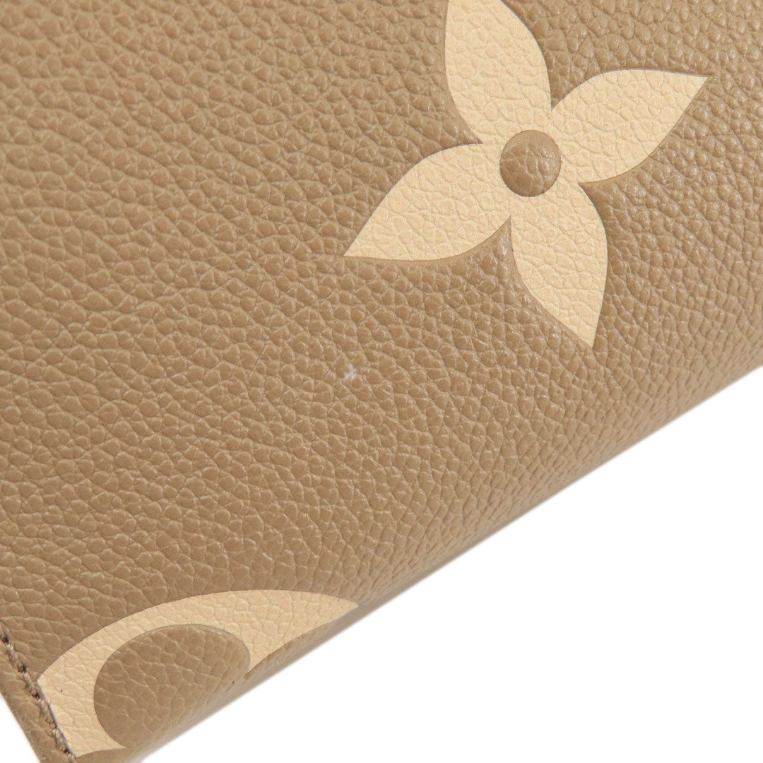 LOUIS VUITTON Handbag M45779 Ann Platt beige On the Go PM Tourtrail Crme Women Used Authentic