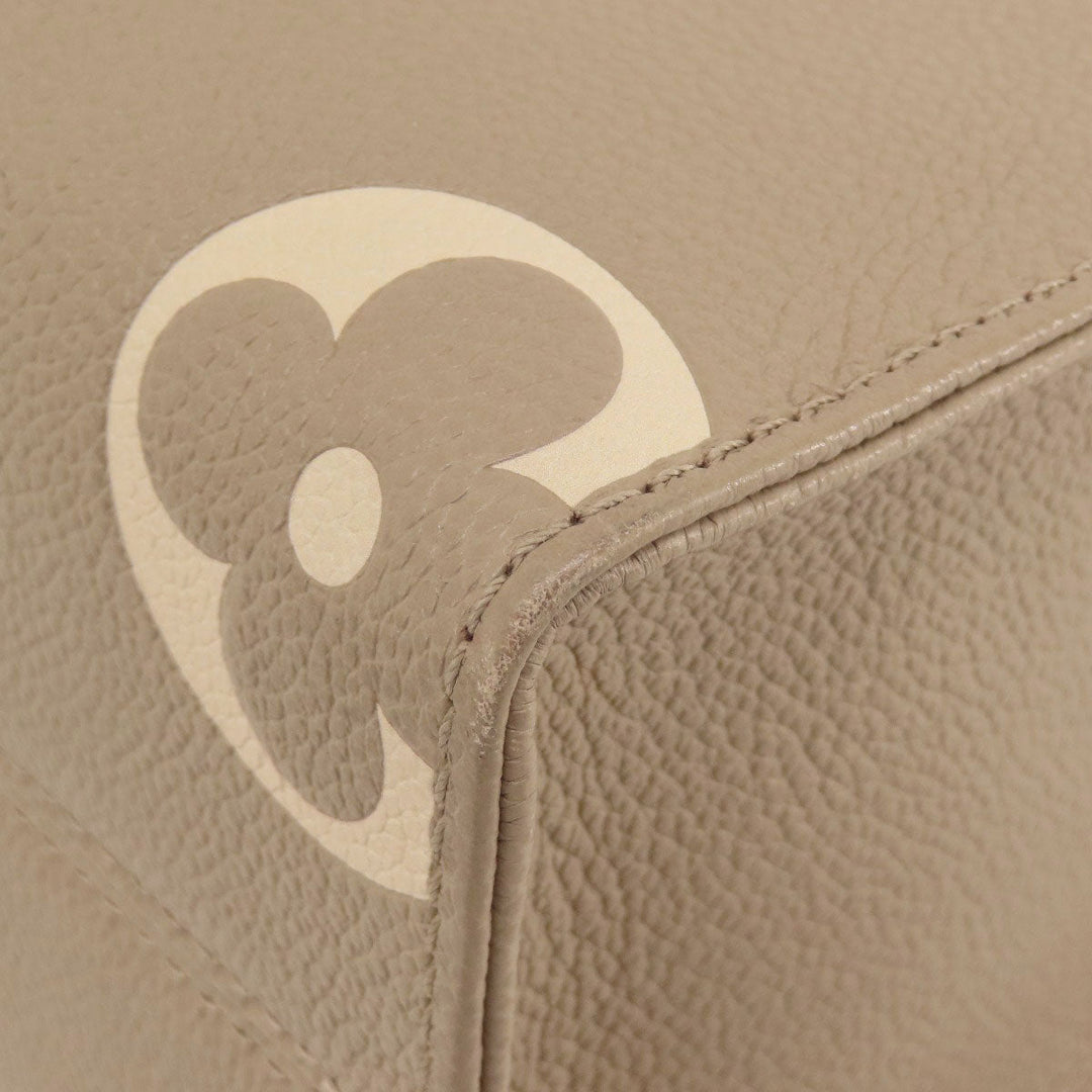 LOUIS VUITTON Handbag M45779 Ann Platt beige On the Go PM Tourtrail Crme Women Used Authentic