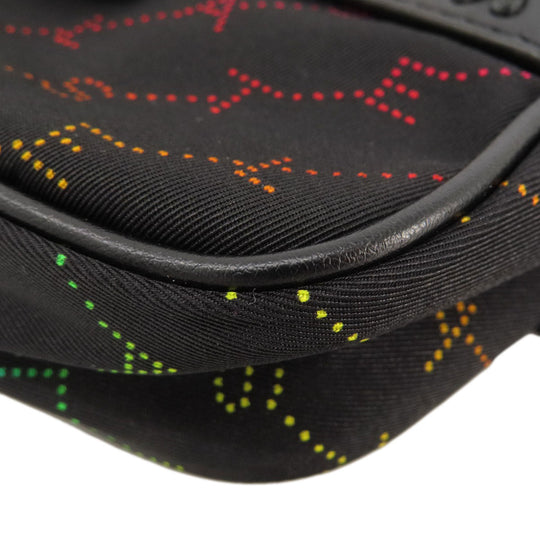 Stella McCartney Hip bag Nylon black Rainbow logo