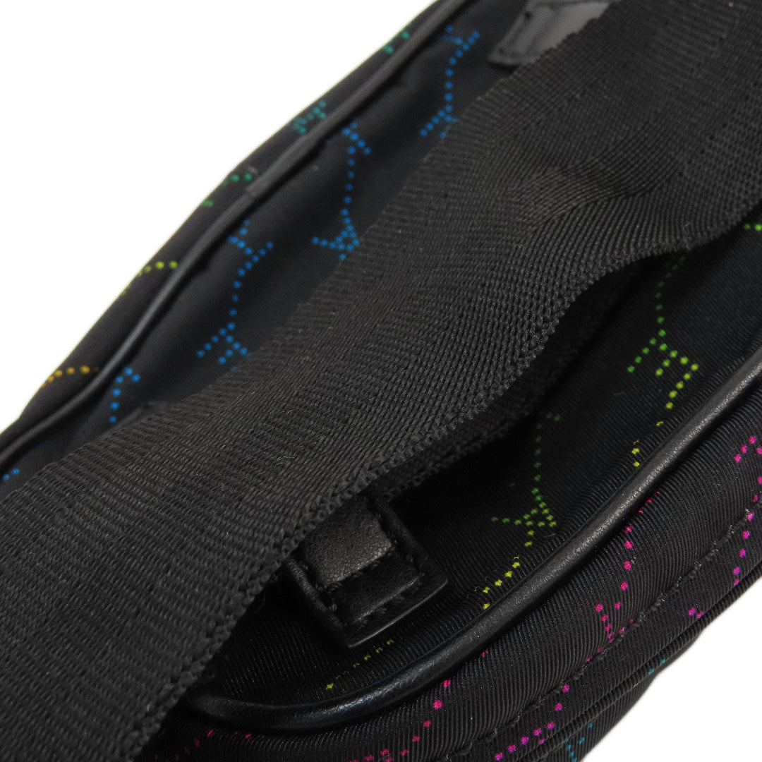 Stella McCartney Hip bag Nylon black Rainbow logo