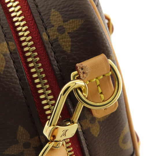 LOUIS VUITTON Shoulder Bag M45528 Monogram canvas Brown DeauvilleMINI Monogram