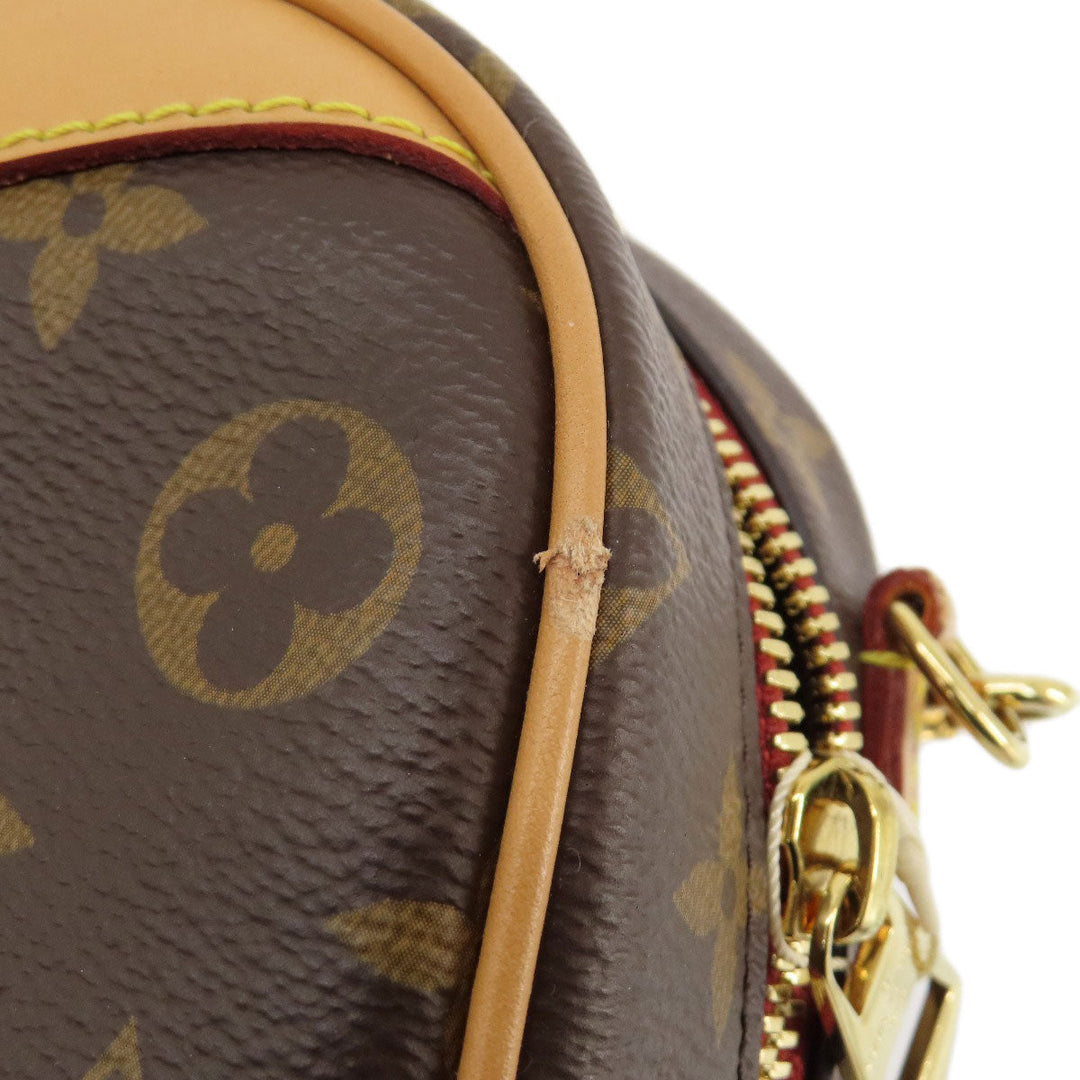 LOUIS VUITTON Shoulder Bag M45528 Monogram canvas Brown DeauvilleMINI Monogram