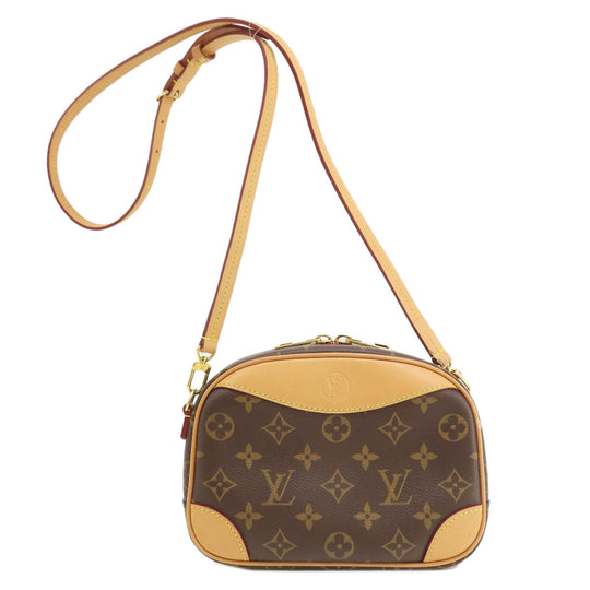 LOUIS VUITTON Shoulder Bag M45528 Monogram canvas Brown DeauvilleMINI Monogram