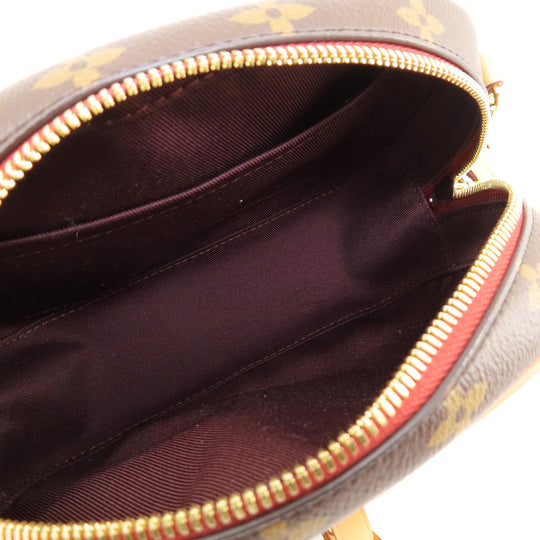 LOUIS VUITTON Shoulder Bag M45528 Monogram canvas Brown DeauvilleMINI Monogram