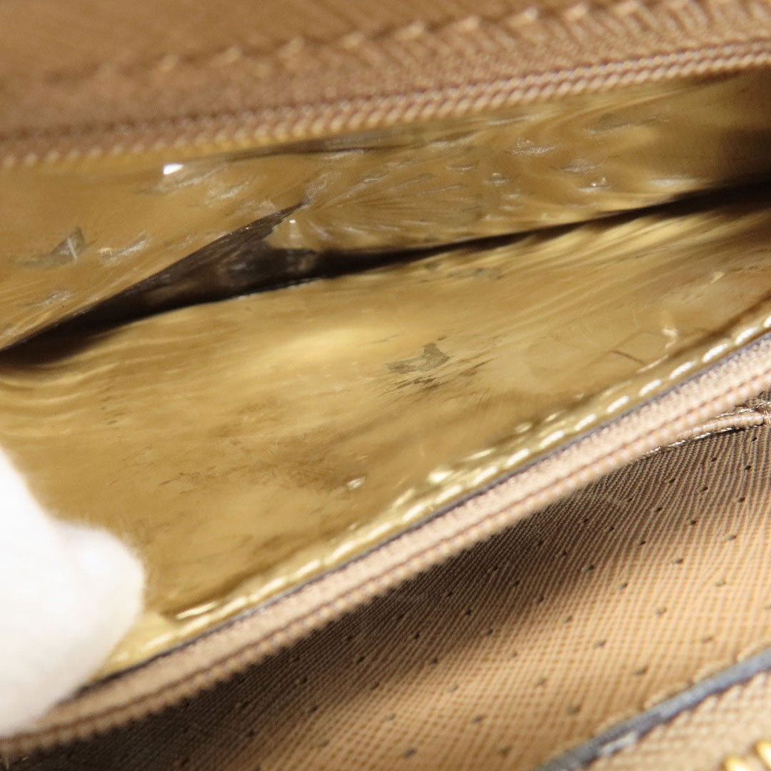 MICHAEL KORS Handbag leather black Fireworks motif 2WAY Women Used Authentic