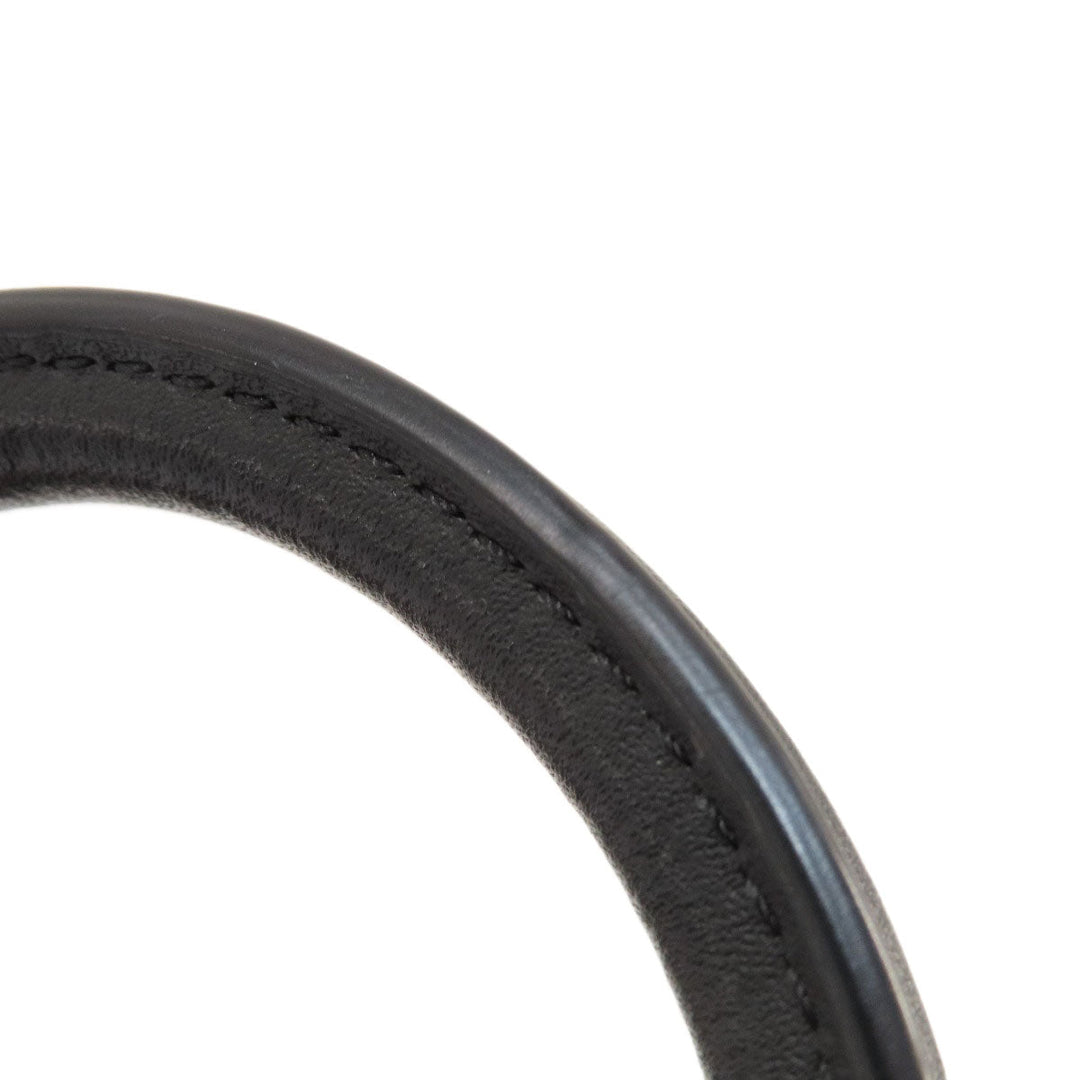 MICHAEL KORS Handbag leather black Fireworks motif 2WAY Women Used Authentic