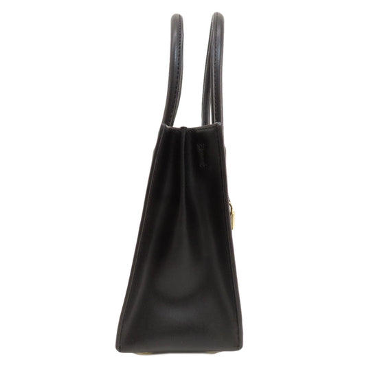 MICHAEL KORS Handbag leather black Fireworks motif 2WAY Women Used Authentic