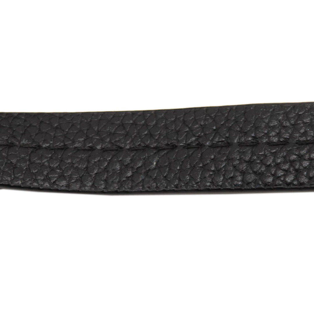 MICHAEL KORS Handbag leather black logo 2WAY Women Used Authentic