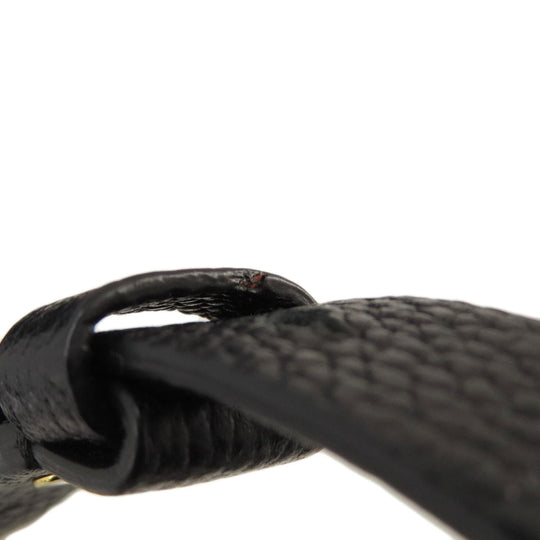 MICHAEL KORS Handbag leather black logo 2WAY Women Used Authentic