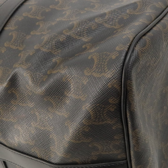 CELINE Boston Duffel bag PVC black Triomphe