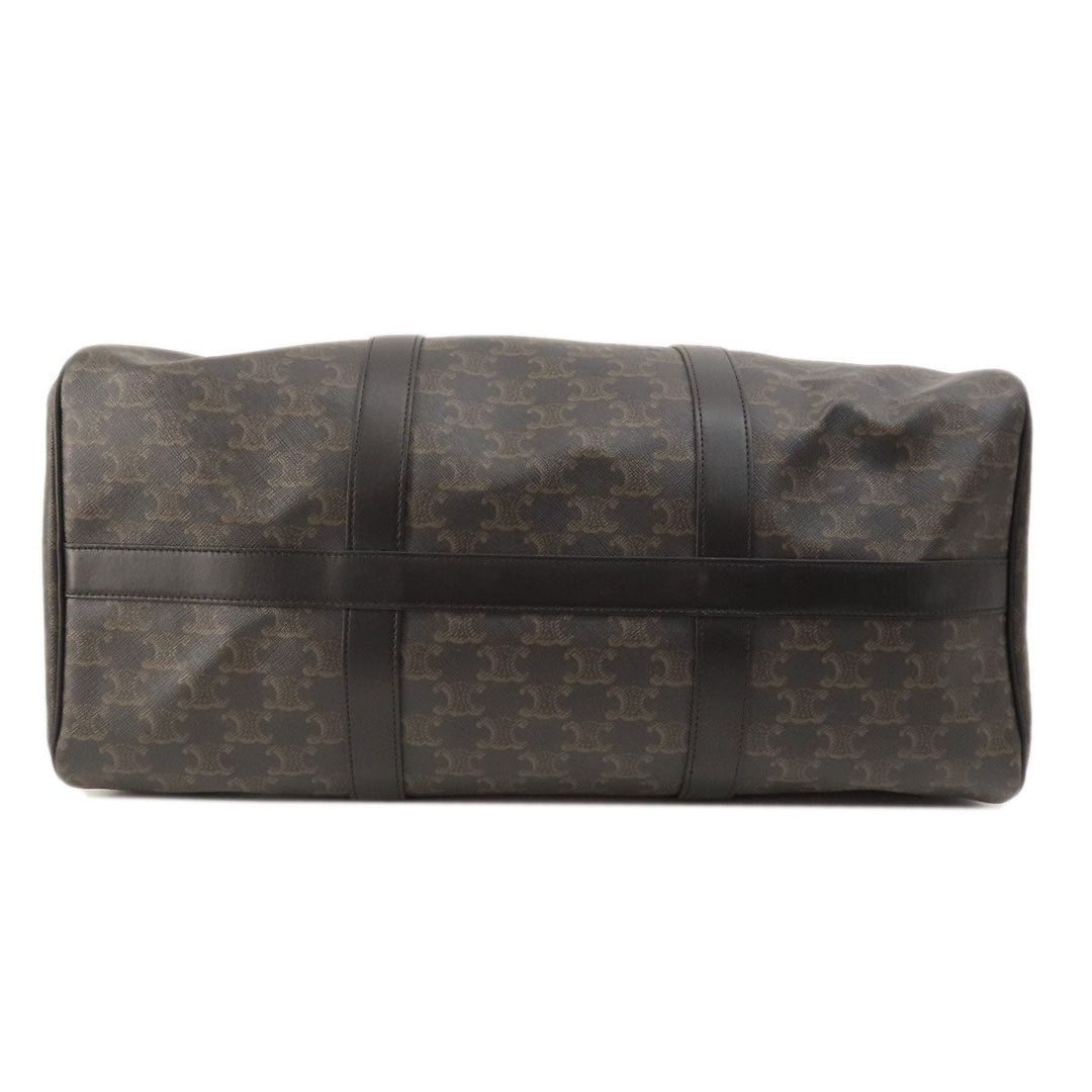 CELINE Boston Duffel bag PVC black Triomphe