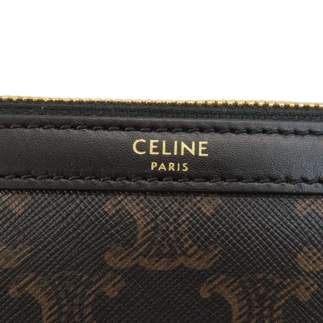 CELINE Boston Duffel bag PVC black Triomphe