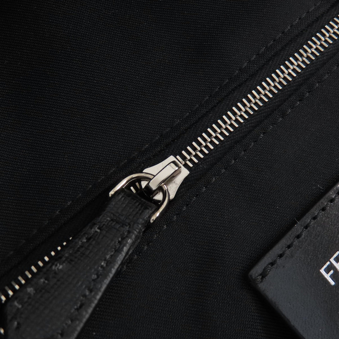 FENDI Backpack Nylon black Light bulb applique mens(Unisex) Used Authentic