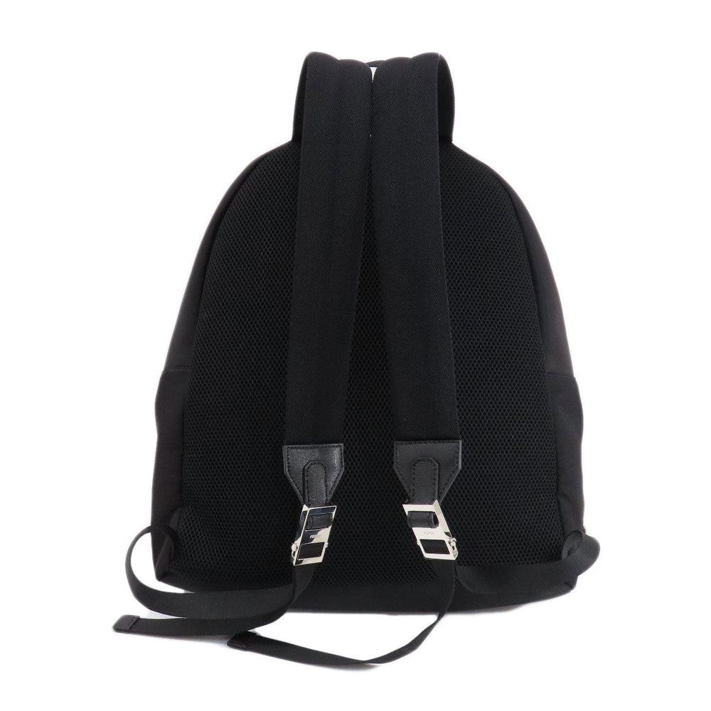 FENDI Backpack Nylon black Light bulb applique mens(Unisex) Used Authentic
