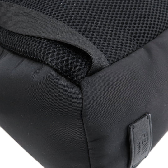 FENDI Backpack Nylon black Light bulb applique mens(Unisex) Used Authentic