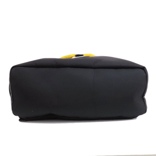 FENDI Backpack Nylon black Light bulb applique mens(Unisex) Used Authentic