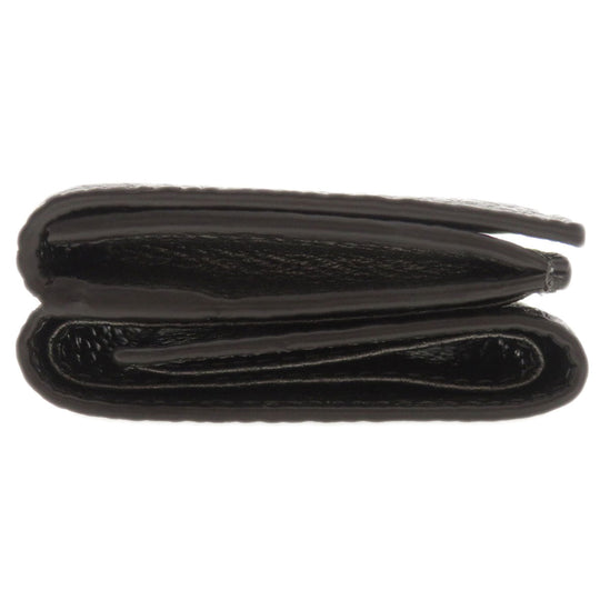 FENDI Bifold Wallet 7M0280 Calfskin gray Mini wallet tri-fold baguette mens Used Authentic