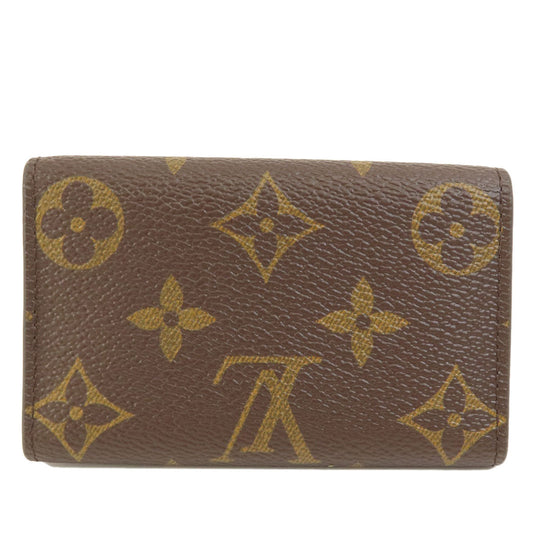 LOUIS VUITTON Key case Key holder  M62630 Monogram canvas Brown Multicles6 Monogram Women Used Authentic
