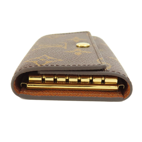 LOUIS VUITTON Key case Key holder  M62630 Monogram canvas Brown Multicles6 Monogram Women Used Authentic