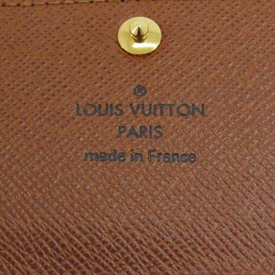 LOUIS VUITTON Key case Key holder  M62630 Monogram canvas Brown Multicles6 Monogram Women Used Authentic