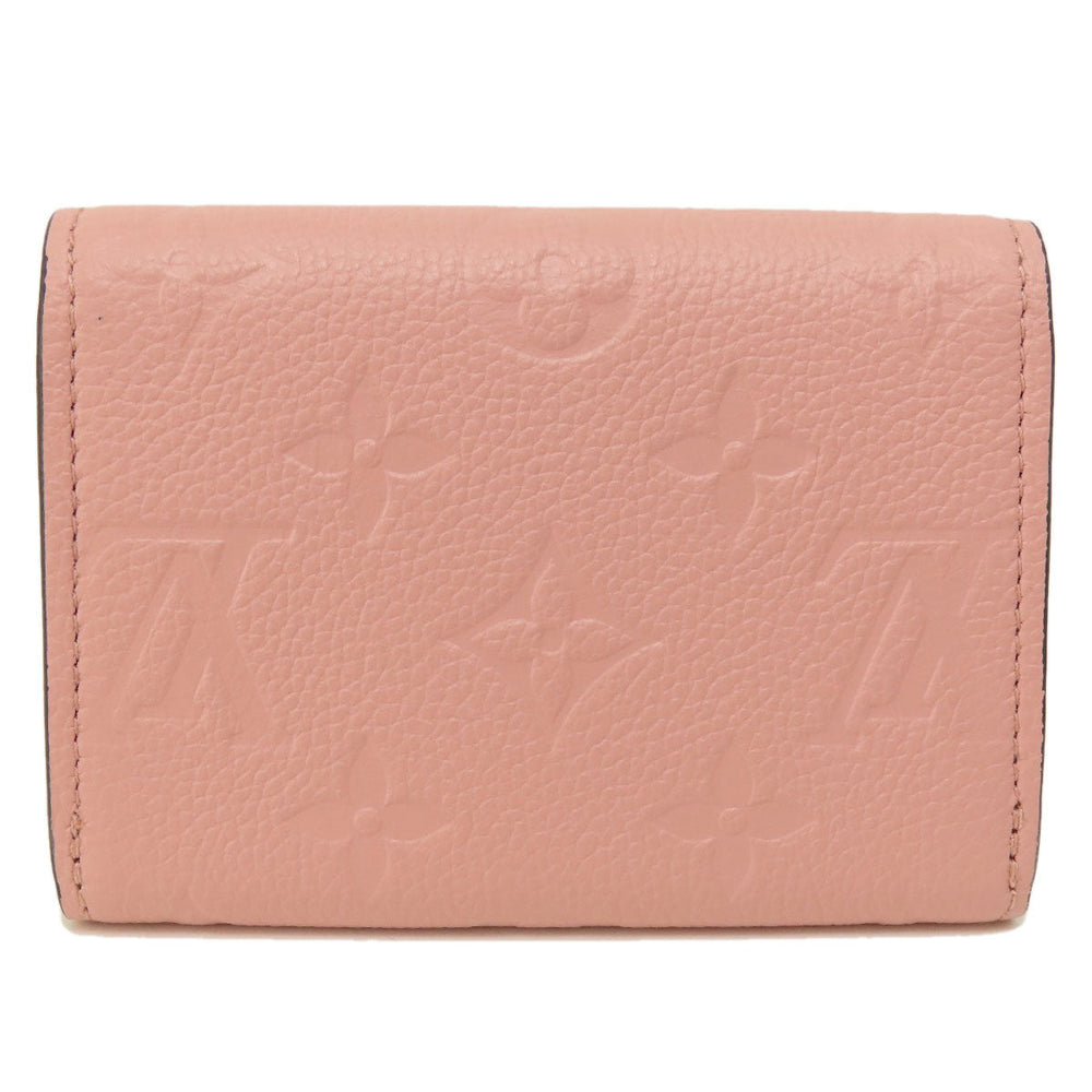 LOUIS VUITTON Coin case M81520 Ann Platt pink Portomone Rosali Rose Poodle Women Used Authentic