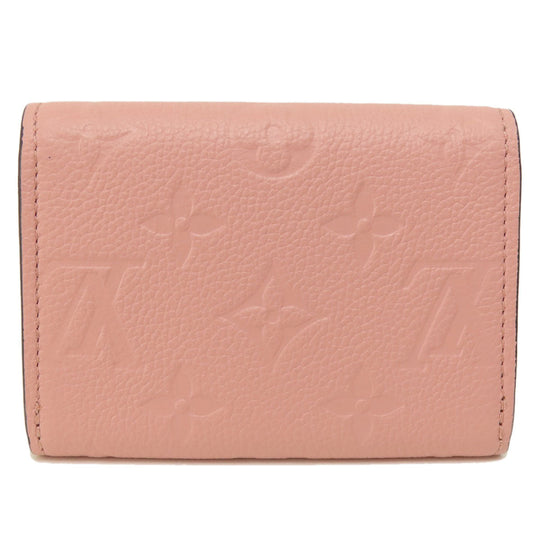 LOUIS VUITTON Coin case M81520 Ann Platt pink Portomone Rosali Rose Poodle Women Used Authentic
