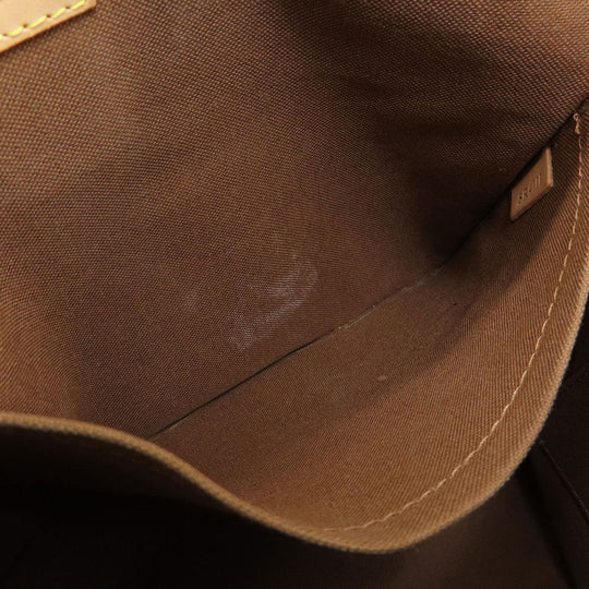 LOUIS VUITTON Tote Bag M40145 Monogram canvas Brown PalermoPM Monogram Women Used Authentic