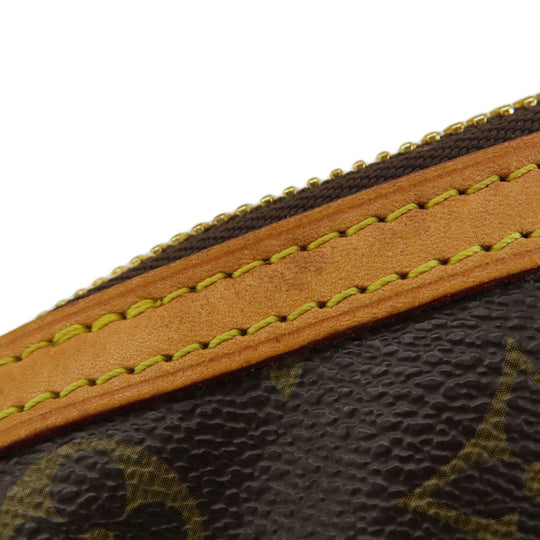 LOUIS VUITTON Tote Bag M40145 Monogram canvas Brown PalermoPM Monogram Women Used Authentic