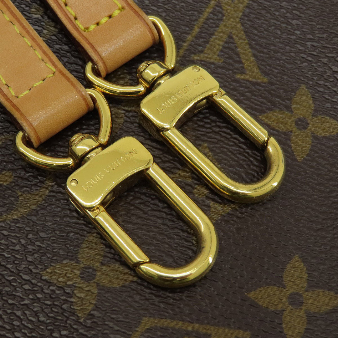 LOUIS VUITTON Tote Bag M40145 Monogram canvas Brown PalermoPM Monogram Women Used Authentic