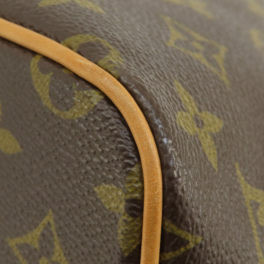 LOUIS VUITTON Tote Bag M40145 Monogram canvas Brown PalermoPM Monogram Women Used Authentic