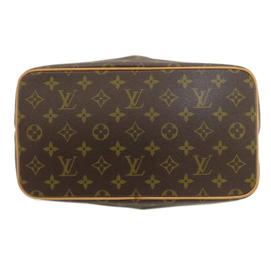 LOUIS VUITTON Tote Bag M40145 Monogram canvas Brown PalermoPM Monogram Women Used Authentic