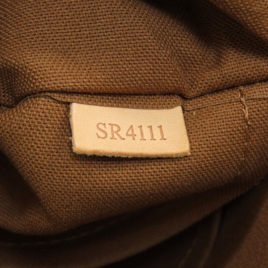 LOUIS VUITTON Tote Bag M40145 Monogram canvas Brown PalermoPM Monogram Women Used Authentic