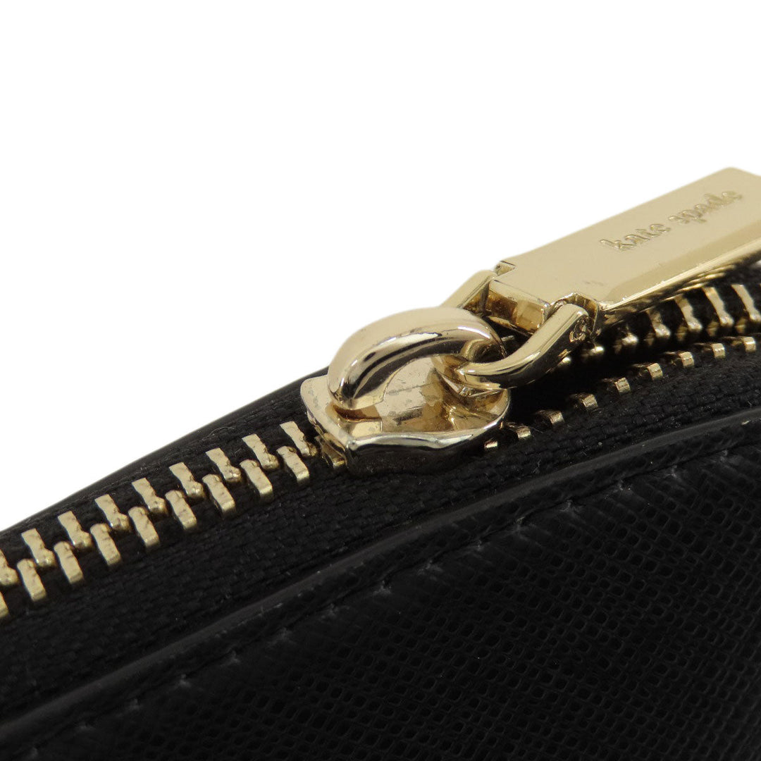 Kate Spade Shoulder Bag leather black logo