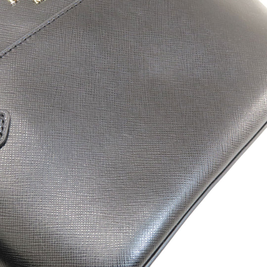 Kate Spade Shoulder Bag leather black logo