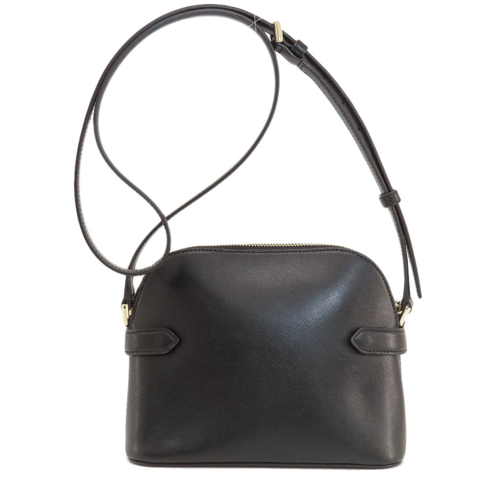 Kate Spade Shoulder Bag leather black logo