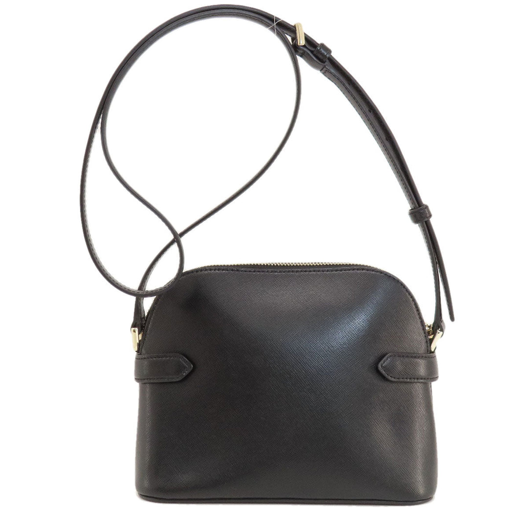 Kate Spade Shoulder Bag leather black logo