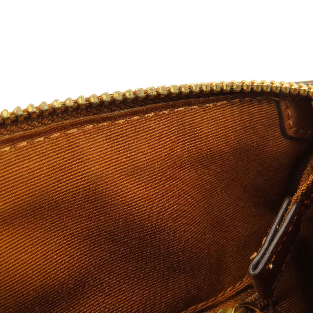 COACH Handbag F36637 leather Brown Christie Carryall 2WAY Women Used Authentic