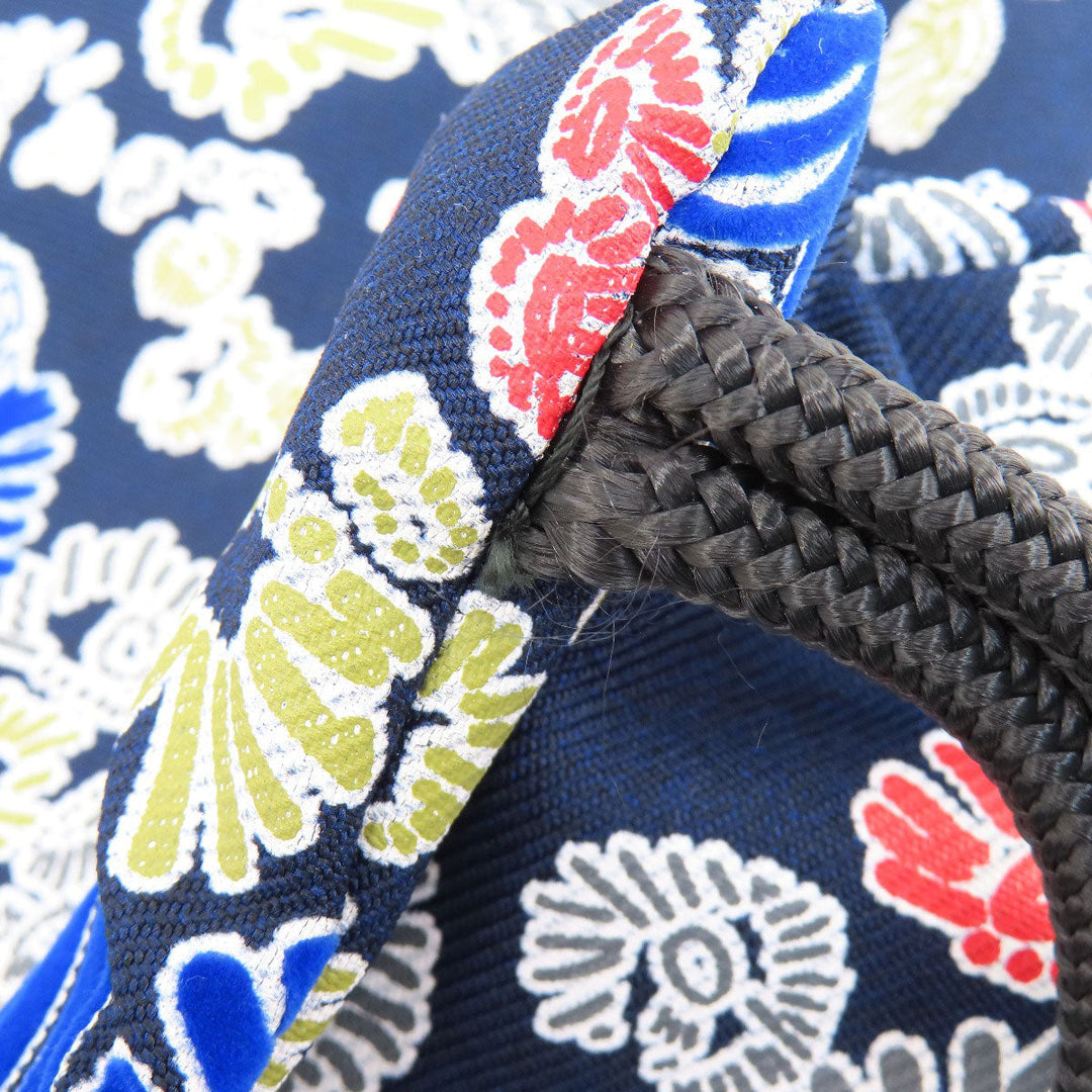 JIL SANDER Backpack canvas Navy Overall handle Women Used Authentic