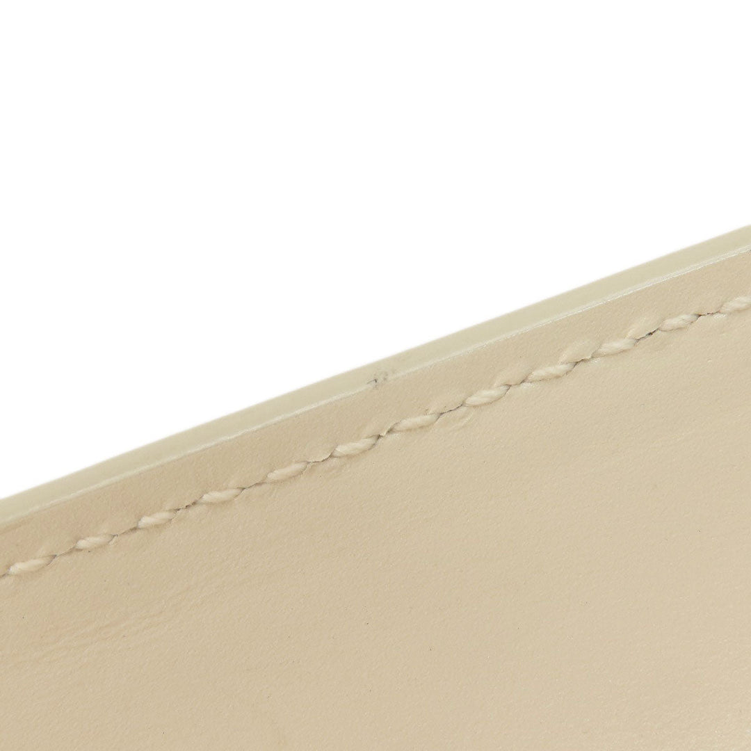 JIL SANDER Shoulder Bag leather white logo