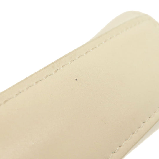 JIL SANDER Shoulder Bag leather white logo