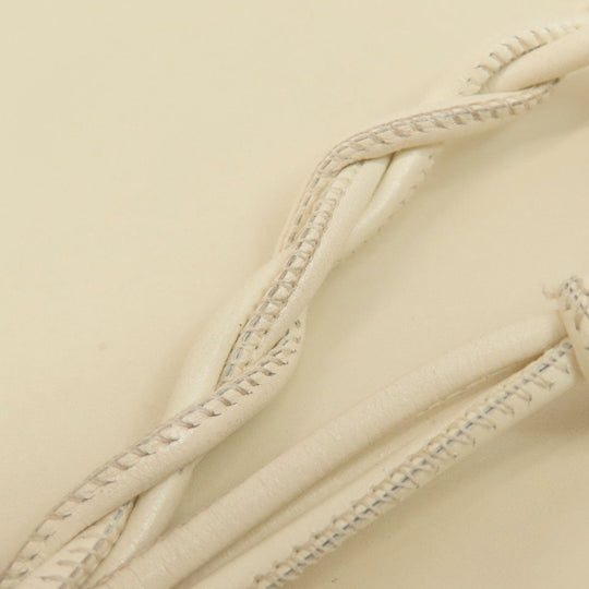 JIL SANDER Shoulder Bag leather white logo