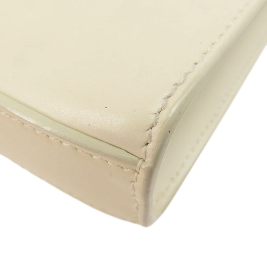 JIL SANDER Shoulder Bag leather white logo