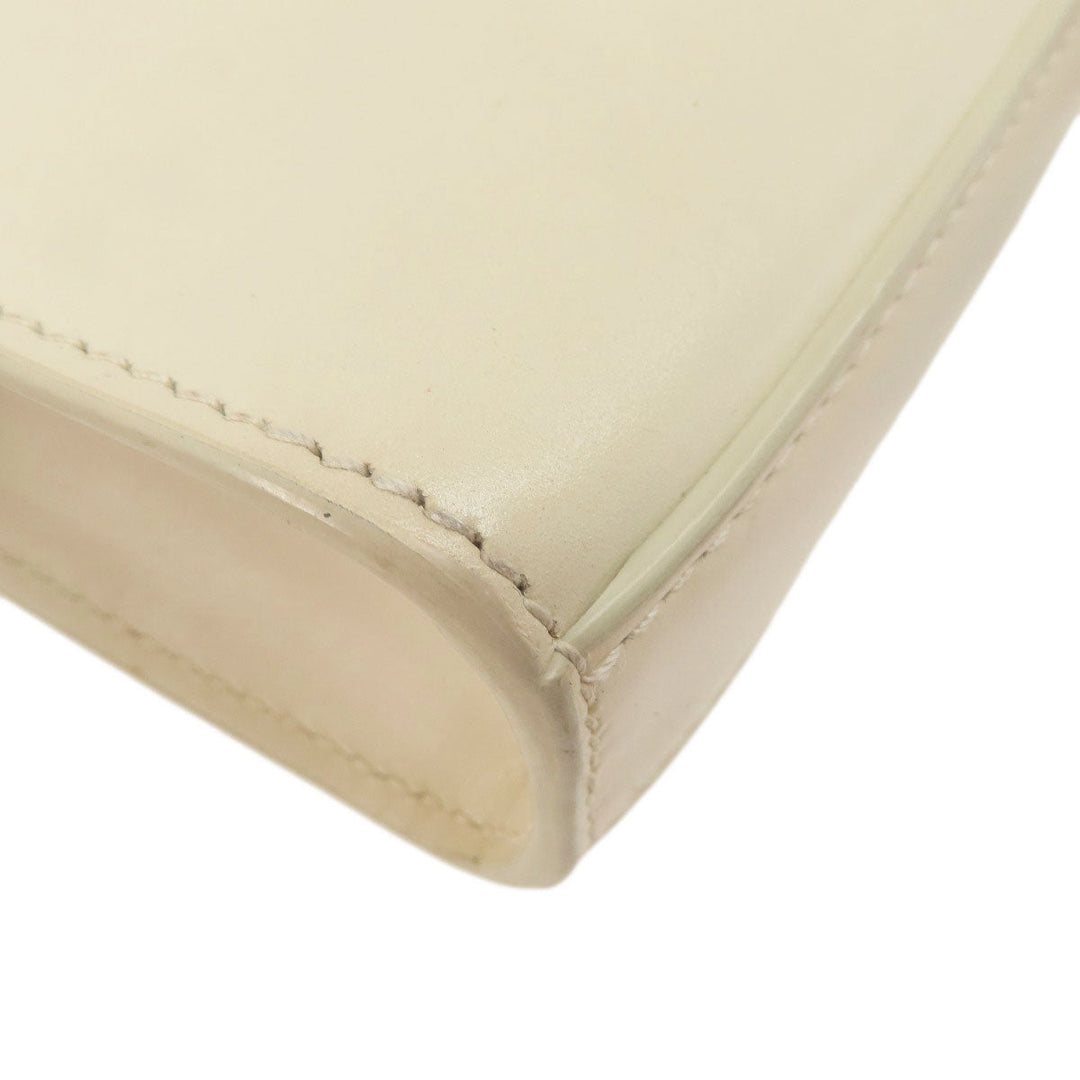 JIL SANDER Shoulder Bag leather white logo