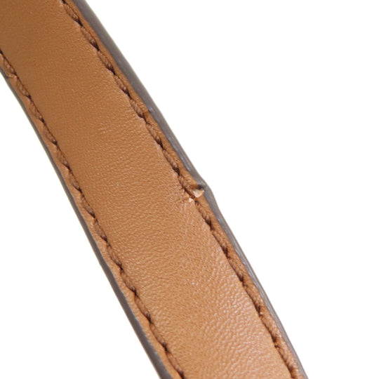 MICHAEL KORS Backpack Leather, Coated Canvas Brown MK Signature Sticker Women Used Authentic