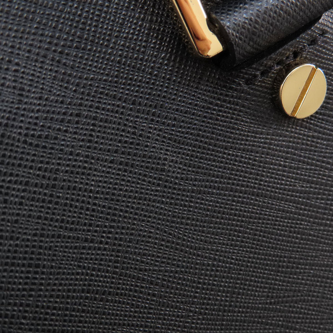 MICHAEL KORS Handbag leather black 2WAY