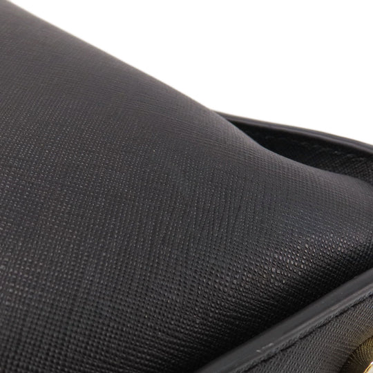 MICHAEL KORS Handbag leather black 2WAY