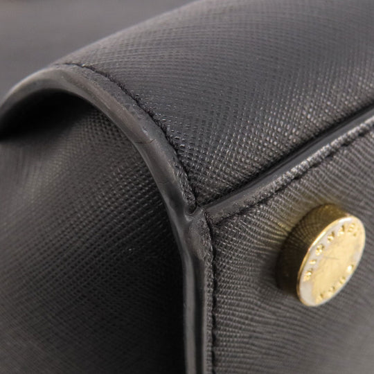 MICHAEL KORS Handbag leather black 2WAY